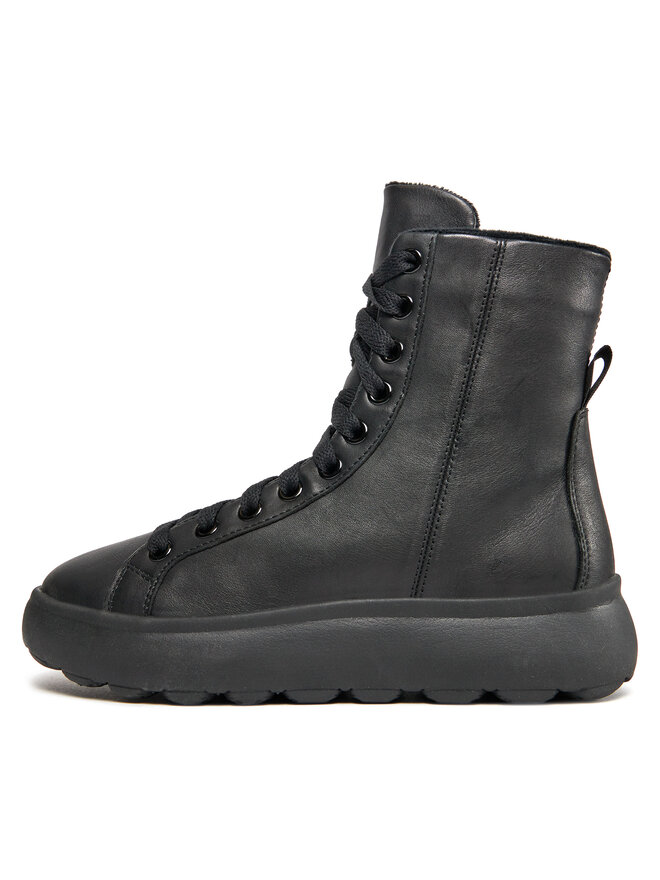Geox Polokozačky Geox D Spherica Ec4.1 D36TCD 00085 C9999 Černá