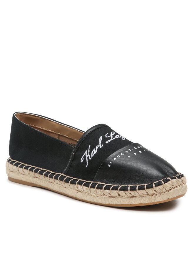 KARL LAGERFELD Espadryle KARL LAGERFELD KL80123 Czarny