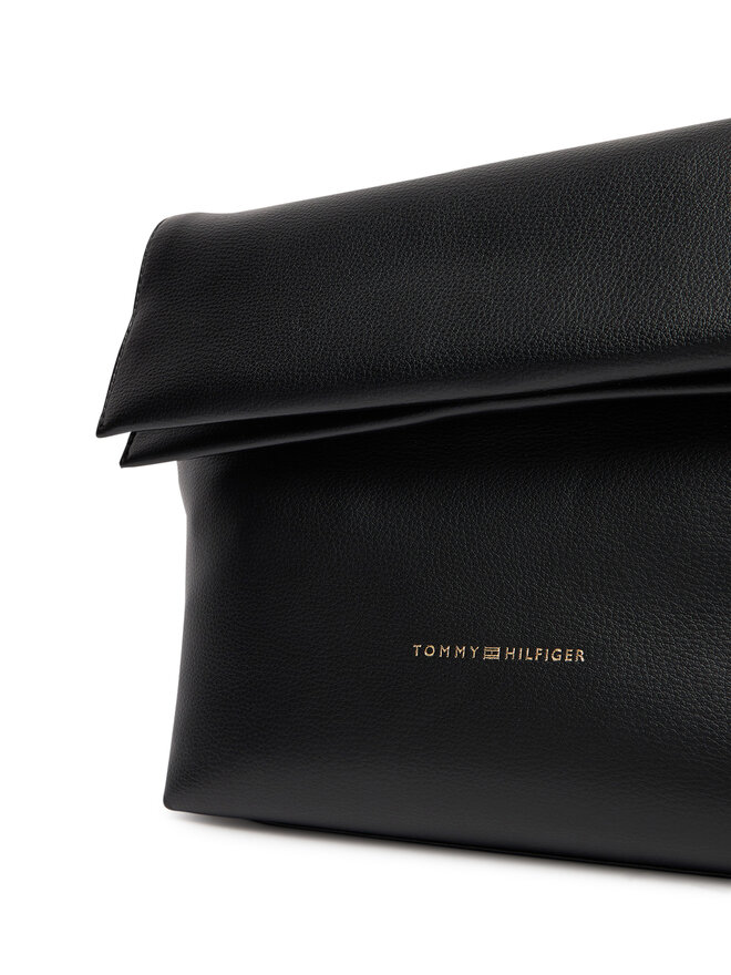 Tommy Hilfiger Τσάντα Tommy Hilfiger Th Logotape AW0AW17692 Μαύρο