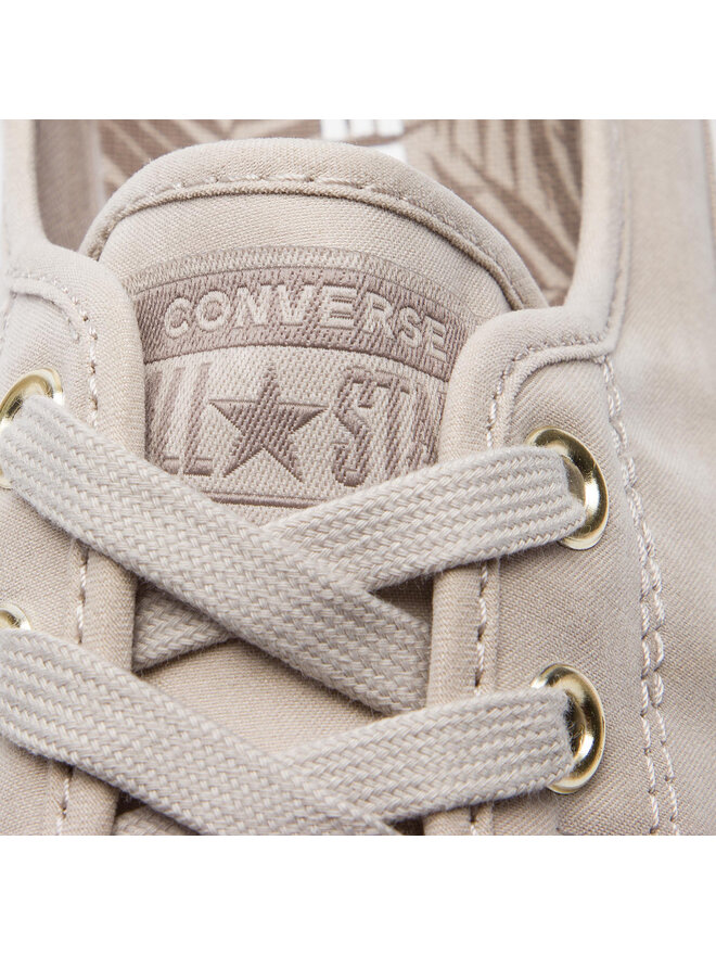 Converse Sneakers aus Stoff Converse Ctas Ballet Lace Slip 564315C Beige