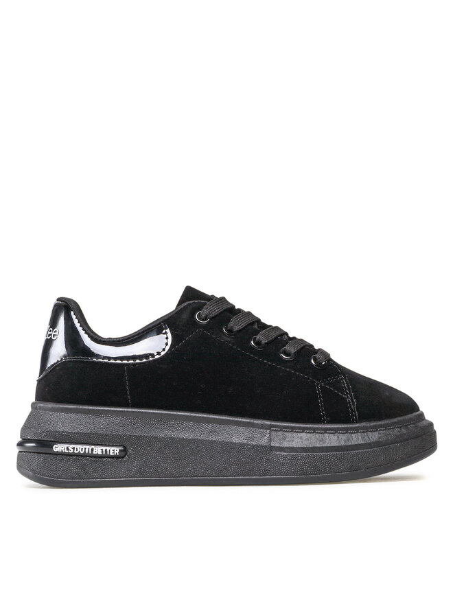 Sneakersy DeeZee TS5126K-10 Czarny | eobuwie.com.pl