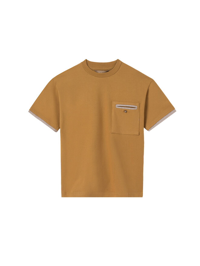 Mayoral Mayoral Camiseta 6004 Marrón Regular Fit