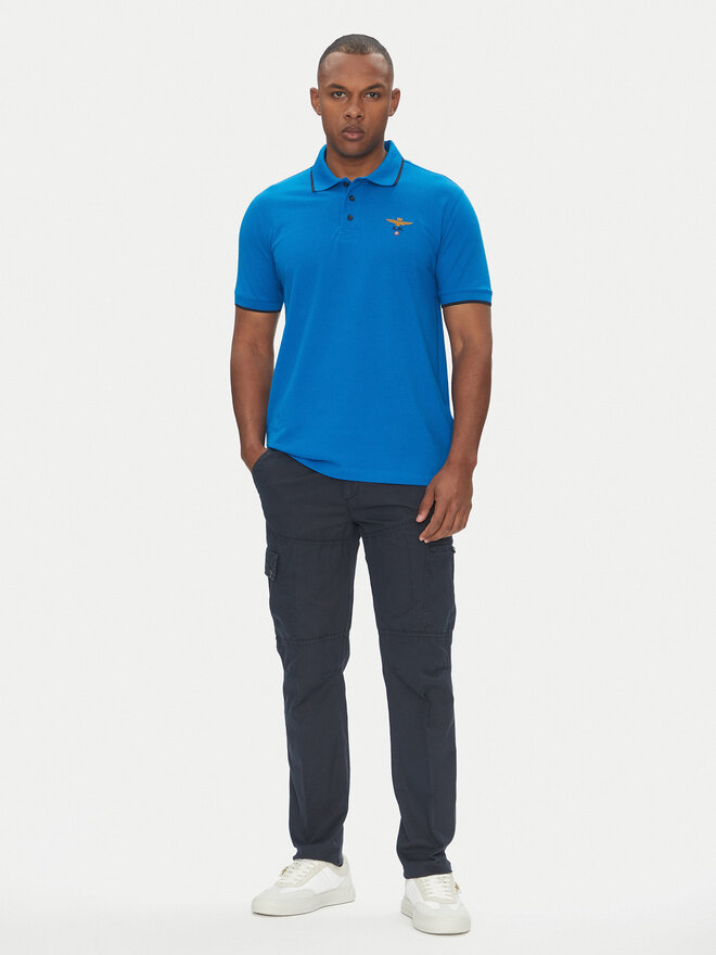 Aeronautica Militare Aeronautica Militare Polo 251PO1308P82 Azul Regular Fit