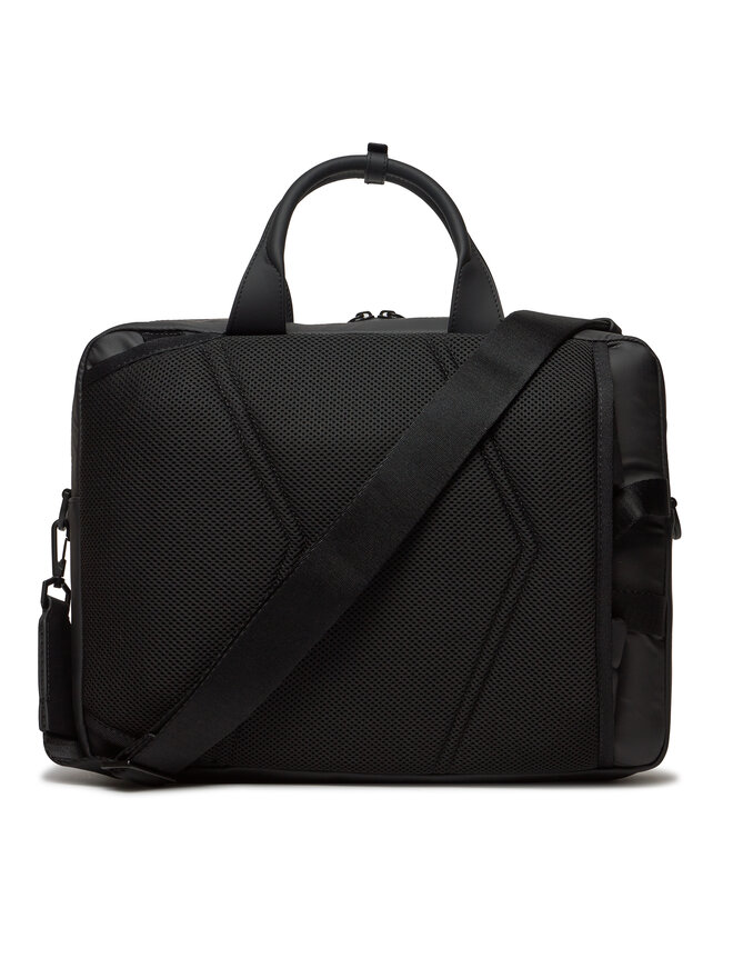 Calvin Klein Brašna na notebook Calvin Klein Rubberized Conv Laptop Bag K50K511712 Černá