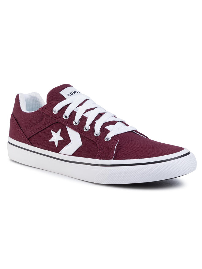Zapatillas de tenis Converse 167010C Guinda burdeos zapatos.es