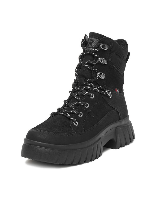 Rieker Botines planos Rieker CEO-W1871-00 Negro