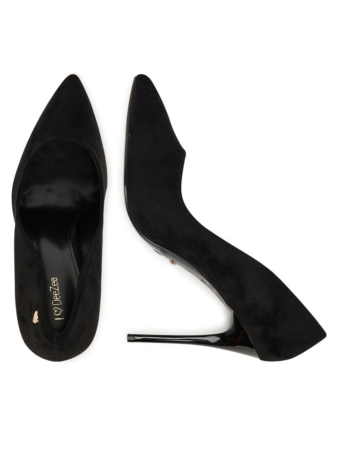 DeeZee Pantofi cu toc subțire DeeZee AB2-4503B Negru