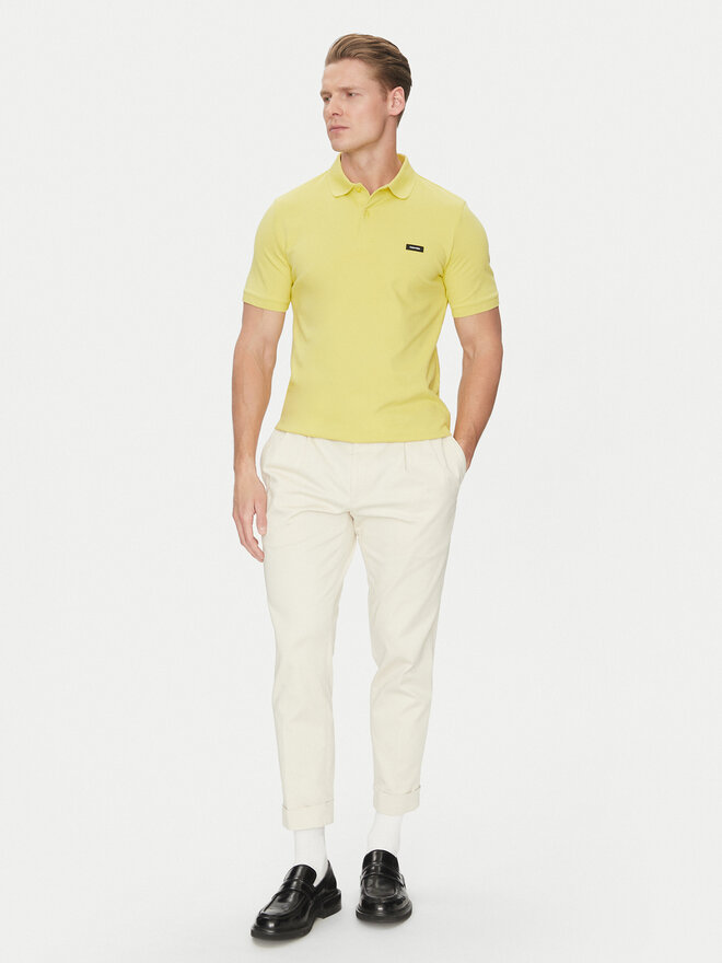 Calvin Klein Calvin Klein Poloshirt K10K111196 Gelb Slim Fit