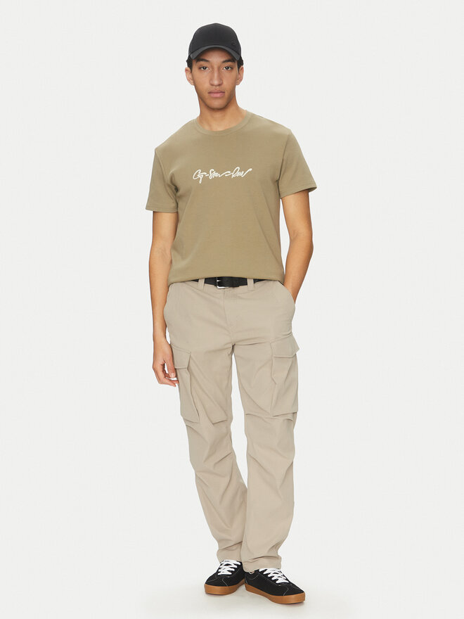 G-Star Raw G-Star Raw Camiseta G-Script D25150-C812 Verde Regular Fit