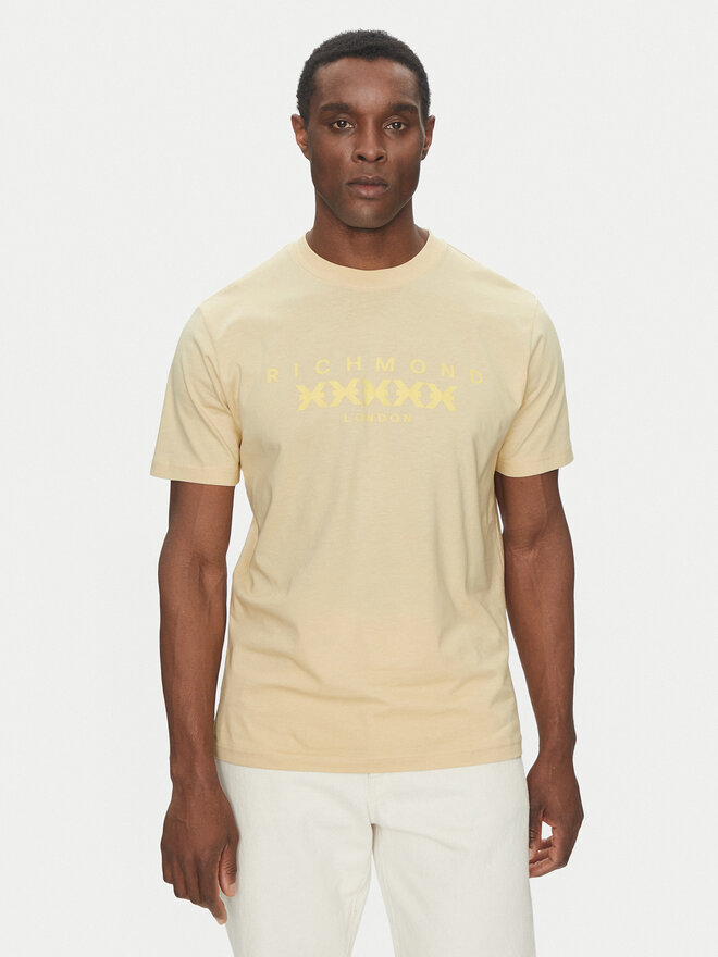 Richmond X Richmond X Majica UMP25004TS Bež Regular Fit