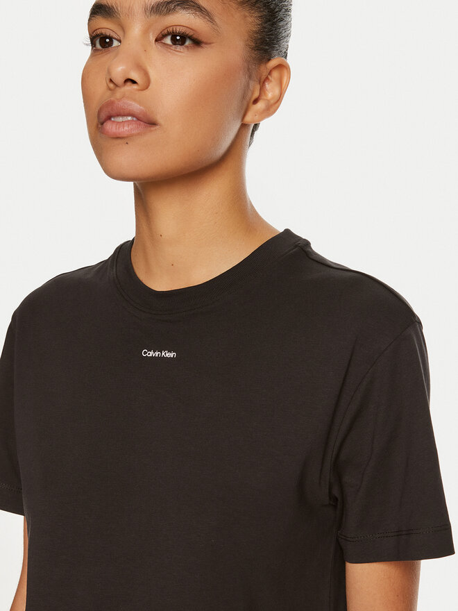 Calvin Klein Calvin Klein Camiseta Nano Logo K20K207519 Negro Regular Fit