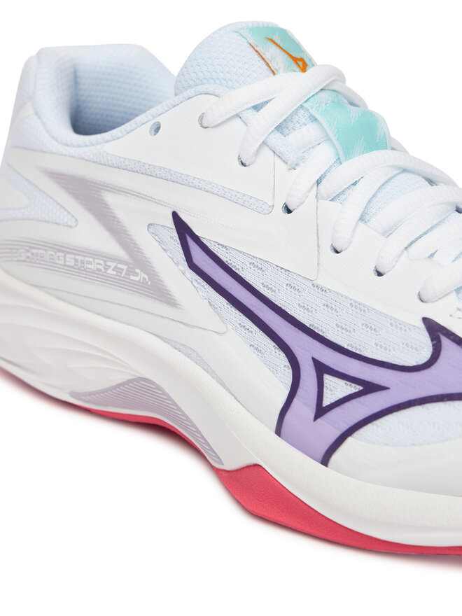 Mizuno Buty halowe Mizuno Lightning Star Z7 Jr. V1GD2303 Biały