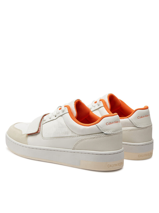 Calvin Klein Jeans Sneakersy Calvin Klein Jeans Basket Cupsple Velcro Softny YM0YM00609 Biały