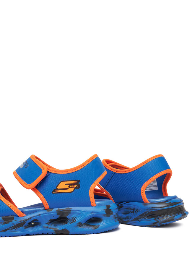Skechers Sandale Skechers Sola Glow Sandal-Fusion Brights 407032L/BLOR Albastru