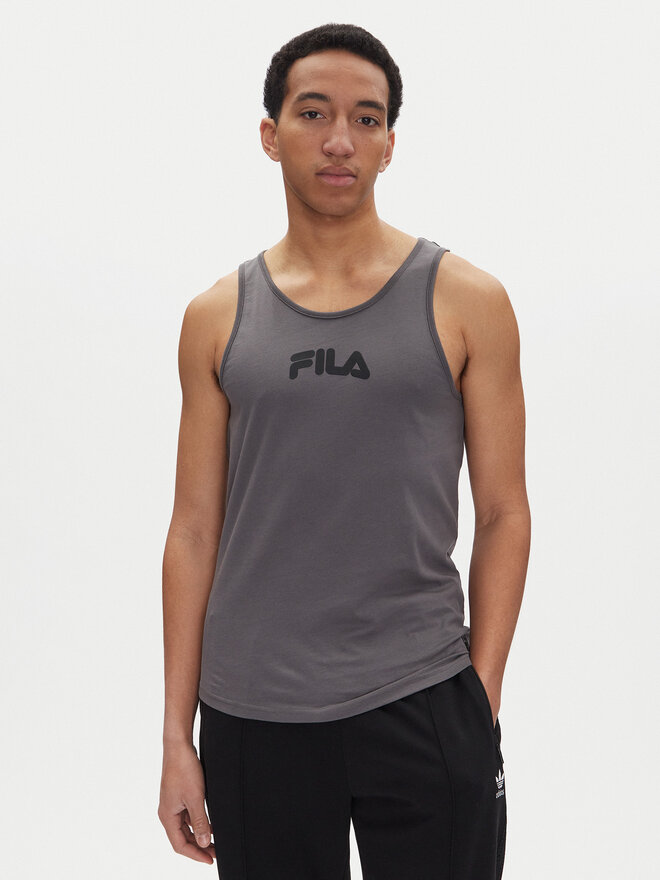 Fila Fila Tank top Lirey FAM0919 Γκρι Slim Fit