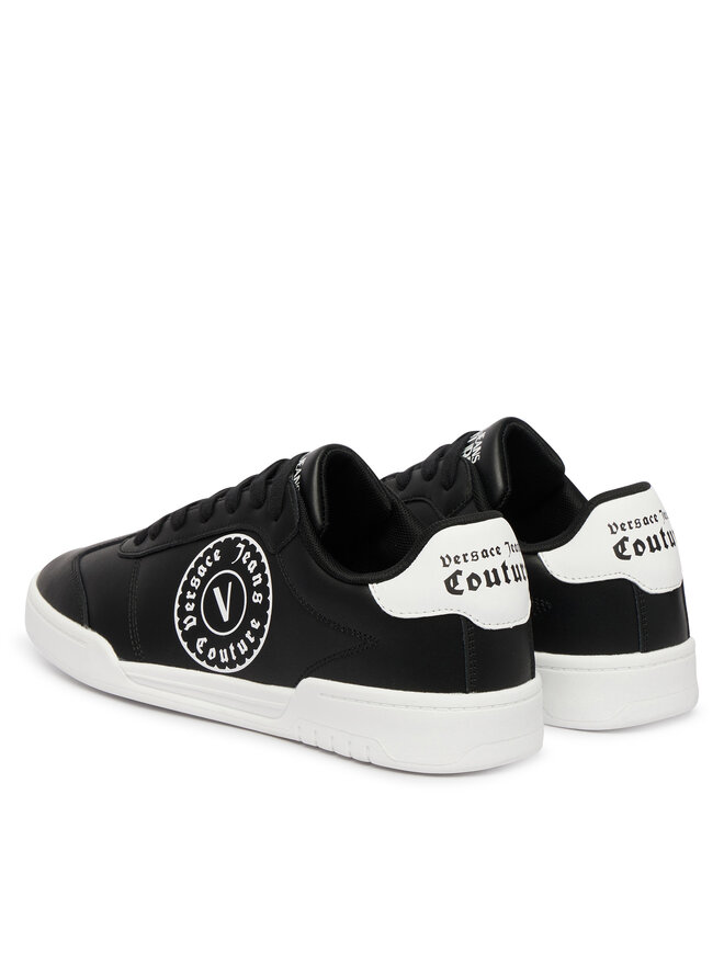 Versace Jeans Couture Снікерcи Versace Jeans Couture 80YA3SD1 ZPB84 Чорний