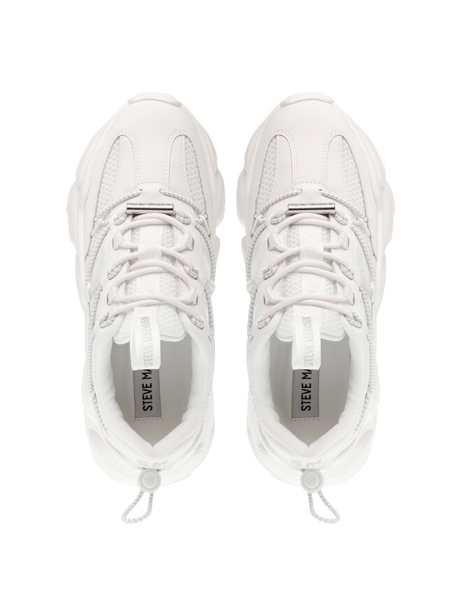 Steve Madden Sneakers Steve Madden Spectator Sneaker SM11002961-04005-11E Alb