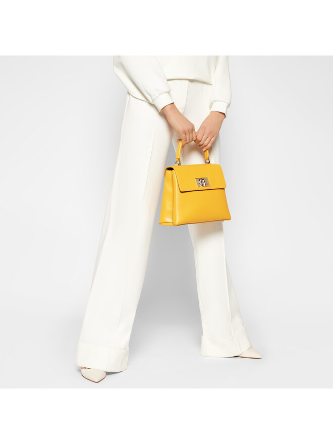 Furla Ročna torba Furla 1927 BAKPACO-ARE000-OCR00-1-007-20-BG-B Rumena