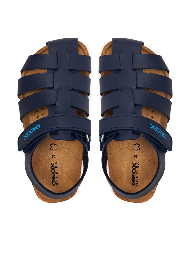 Geox Sandales Geox J Ghita Boy J458LA 000BC C4002 S Tumši zils