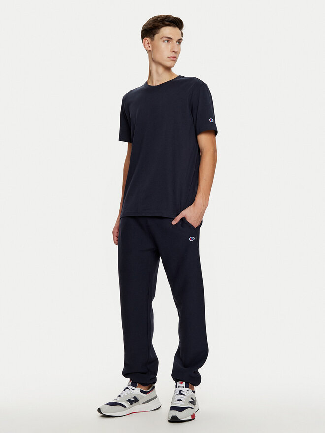Champion Champion Marškinėliai 220713 Tamsiai mėlyna Regular Fit