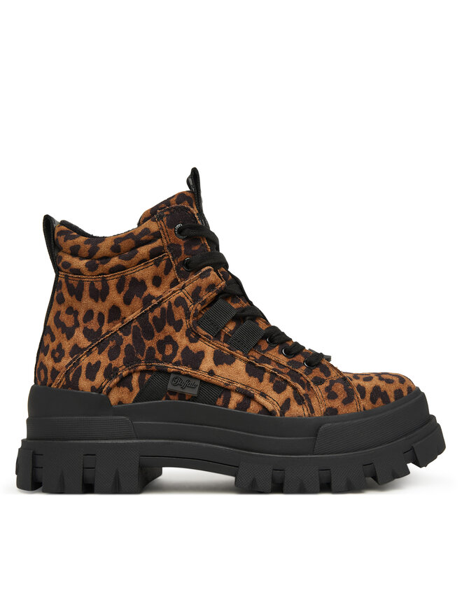 Buffalo Schnürschuhe Buffalo Aspha Nc Mid 1622591 Braun