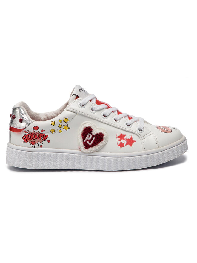 Pepe Jeans Sneakers Pepe Jeans Taylor Prints PGS30386 Weiß