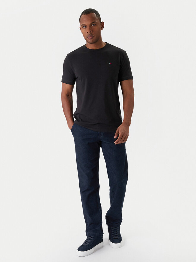 Tommy Hilfiger Tommy Hilfiger Camiseta UM0UM03362 Negro Regular Fit