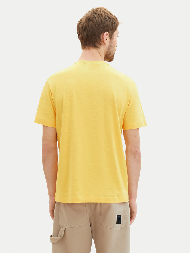 Tom Tailor Tom Tailor Póló 1040821 Sárga Regular Fit