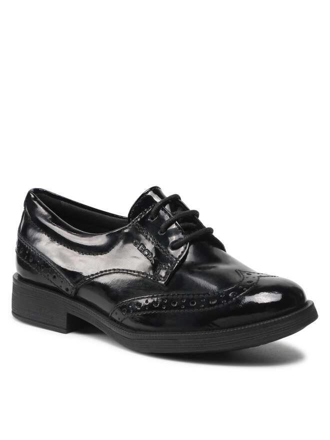 Geox Półbuty Geox J Agata D J8449D 00066 C9999 M Czarny