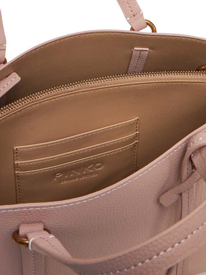 PINKO Τσάντα PINKO Carrie Shopper Classic AI 24-25 PLTT 102833 A1LF Ροζ