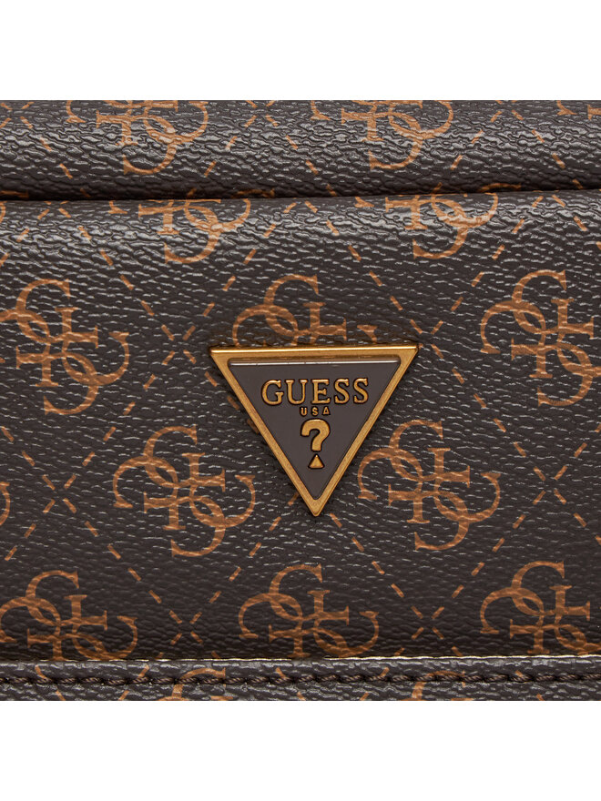 GUESS Borsa A Tracolla Uomo HMTOLO P4218 – Ecopelle Marrone, 20x24x5 Cm