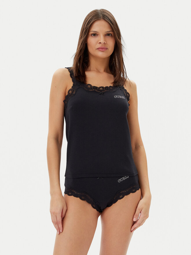 Guess Guess Pyjama O5RG04 KBBU1 Schwarz Regular Fit