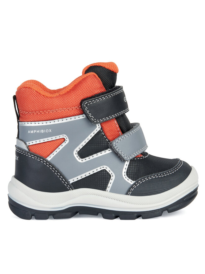 Geox Snehule Geox B Flanfil Boy B Abx B263VD 0CEFU C0038 S Čierna