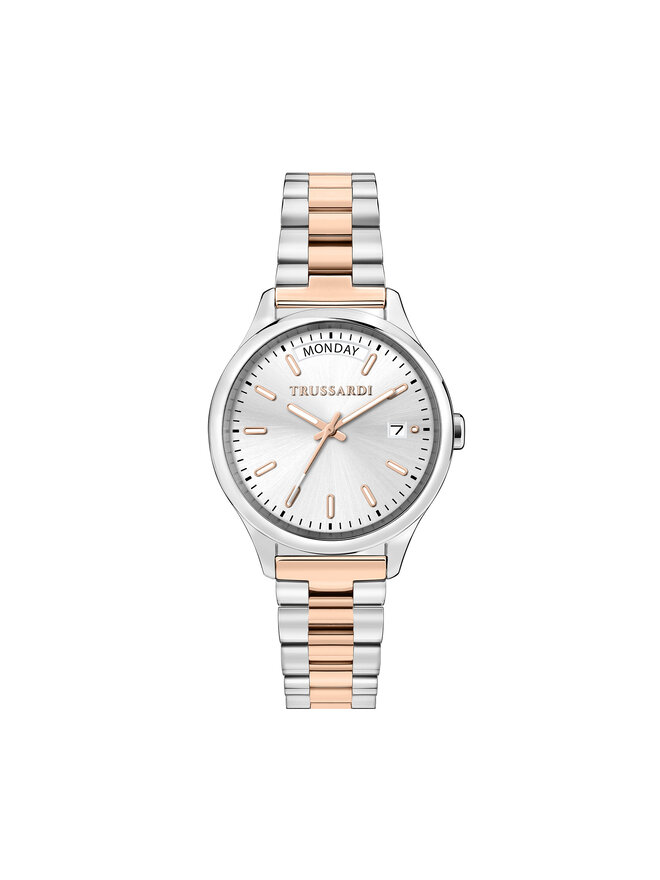 Trussardi Zegarek Trussardi R2453170501 Srebrny