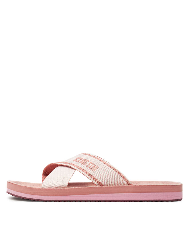Big Star Shoes Klapki Big Star Shoes NN274A058 Różowy