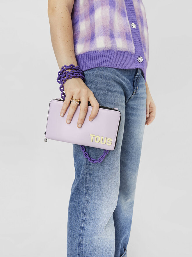 TOUS Handy-Etui TOUS Billetera-Portamovil T Carol 2001860529 Violett