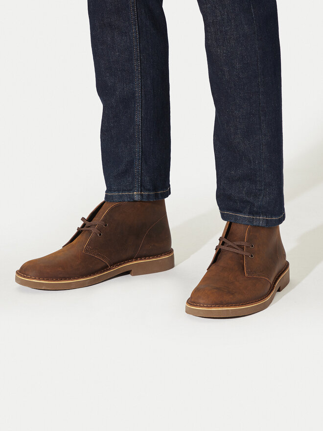 clarks chukka beeswax