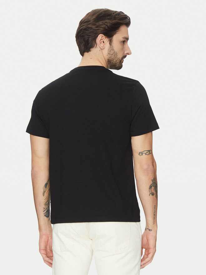 Guess Jeans Guess Jeans T-Shirt M5GI55 K8FQ4 Schwarz Regular Fit