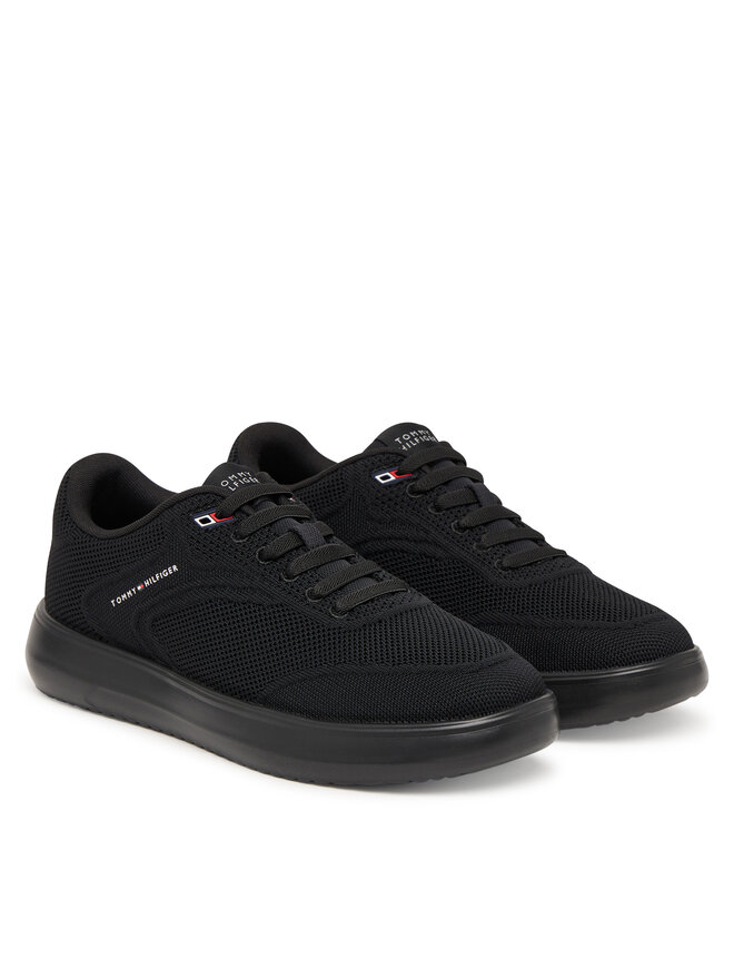 Tommy Hilfiger Sneakers Tommy Hilfiger Th Modern Lightcup Knit FM0FM05886 Schwarz