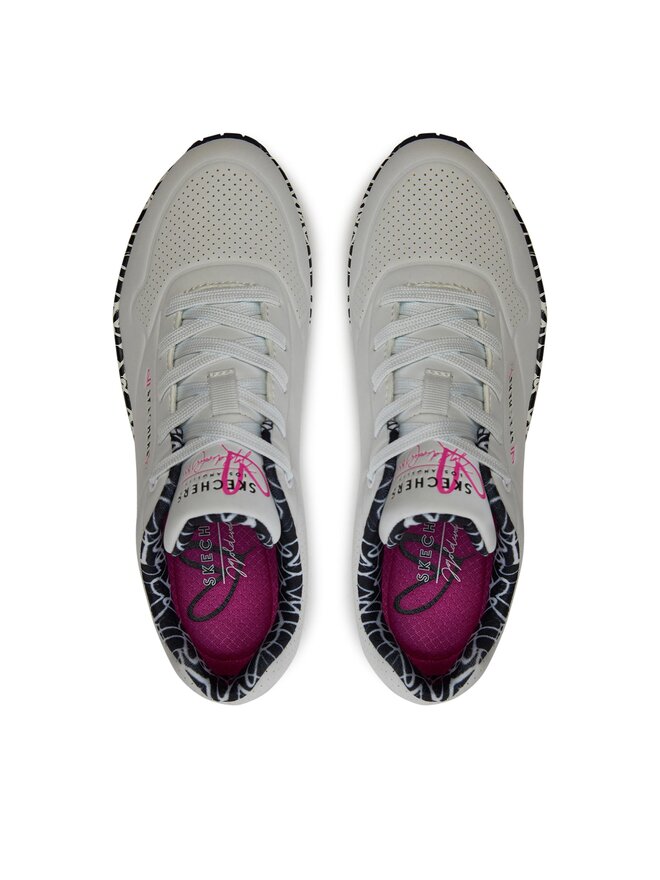 Skechers Sneakersy Skechers Loving Love 155506/WBK Biały