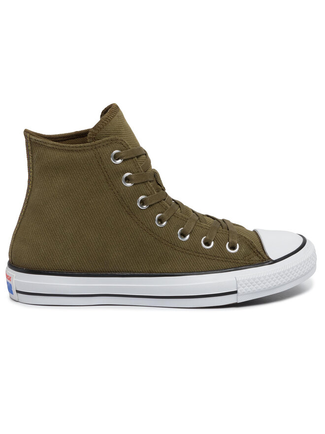 Converse Sneakers aus Stoff Converse Ctas Hi 564963C Grün