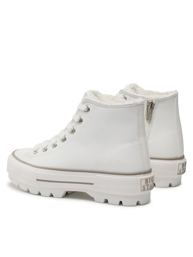 Big Star Shoes Trampki Big Star Shoes MM274037 Biały