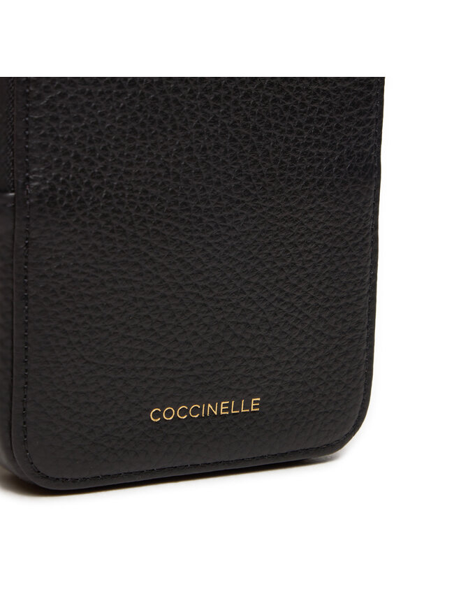Coccinelle Сумка для телефону Coccinelle MI5 Flor E5 MI5 27 01 01 Чорний