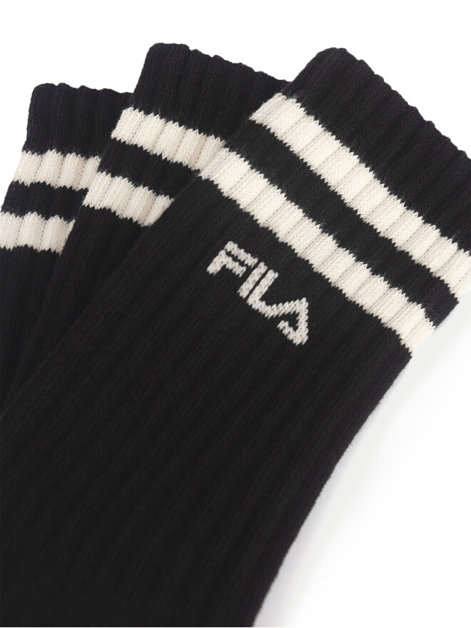 Fila Hosszú férfi zokni Fila F5603-AW24 (3-pack) Fekete