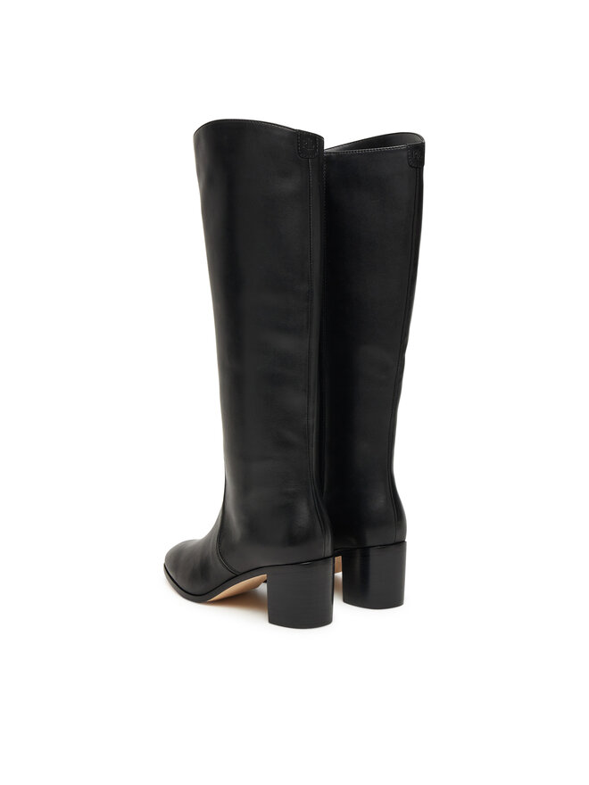 LAUREN RALPH LAUREN Ботуши LAUREN RALPH LAUREN Charly Bo Tal 802967813001 Черен