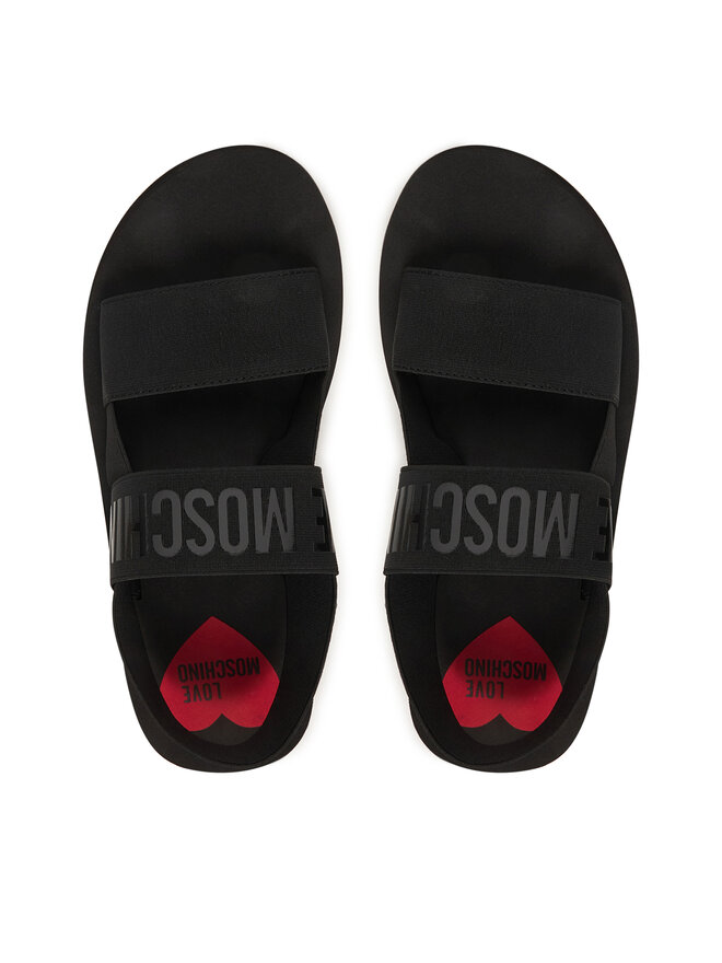 LOVE MOSCHINO Босоніжки LOVE MOSCHINO JA16033G0OJN7000 Чорний