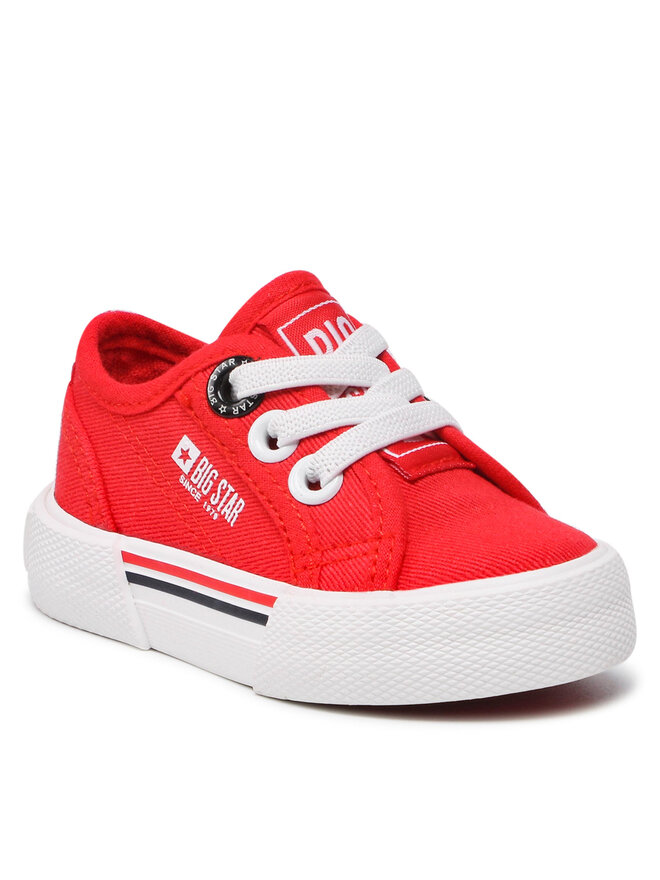 Big Star Shoes Гуменки Big Star Shoes JJ374162 Червен