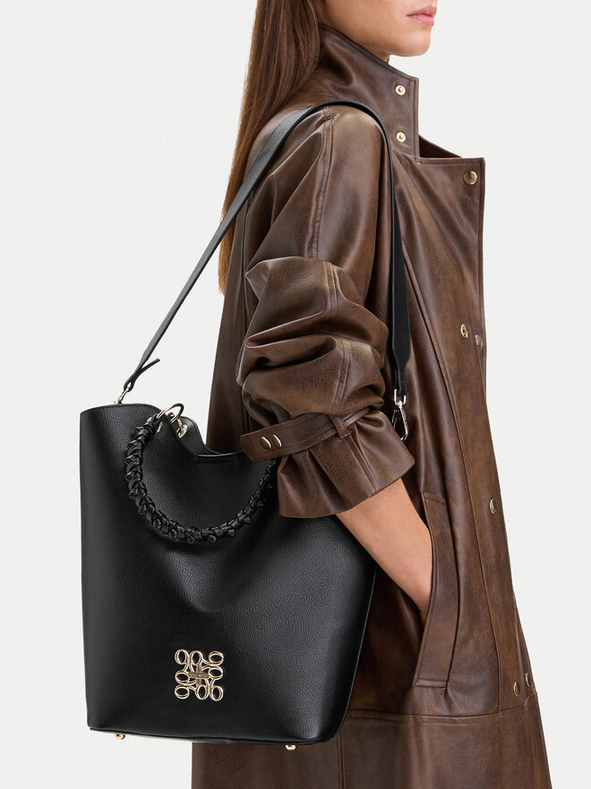 Nine West Handtasche Nine West EO-HIDDEN CHARM-LDA9444 Schwarz