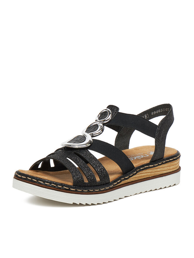 Rieker Sandalen Rieker 679L4-00 Schwarz