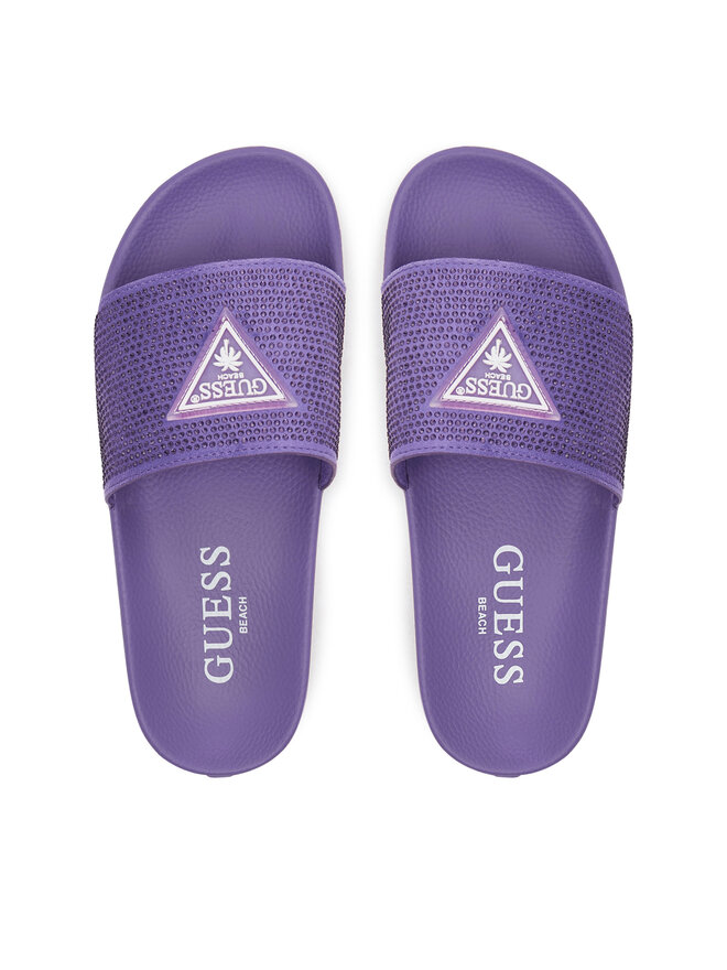 Guess Pantoletten Guess E4GZ25 BB00F Violett